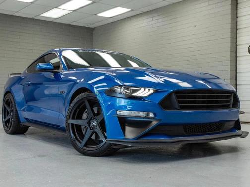 Lightning Blue Metallic 2018 Ford Mustang GT Premium