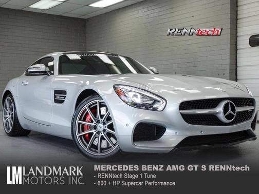 Iridium Silver Metallic 2016 Mercedes-Benz AMG GT AMG GT 2dr Coupe S
