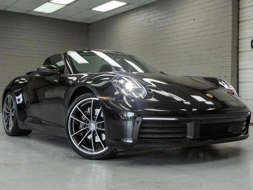 Black 2020 Porsche 911 Carrera