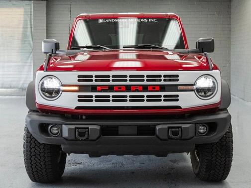 Ruby Red Metallic Tinted Clearcoat 2025 Ford Bronco Heritage Edition