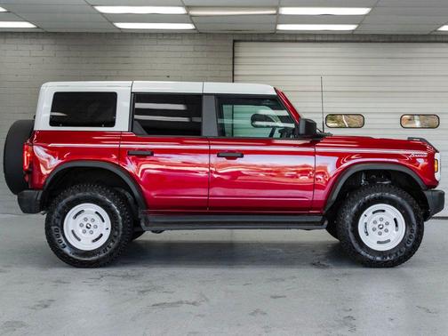 Ruby Red Metallic Tinted Clearcoat 2025 Ford Bronco Heritage Edition