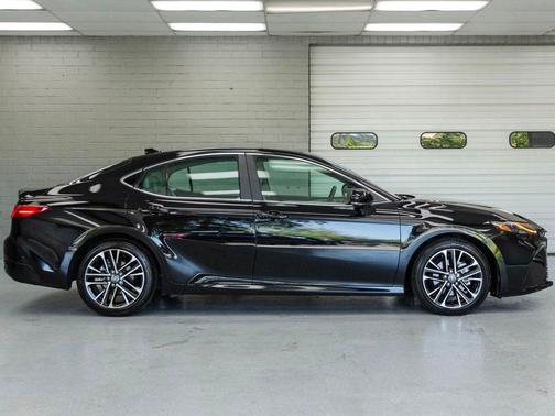 Midnight Black Metallic 2025 Toyota Camry XLE