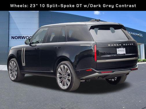 Santorini Black 2025 Land Rover Range Rover P530 SE