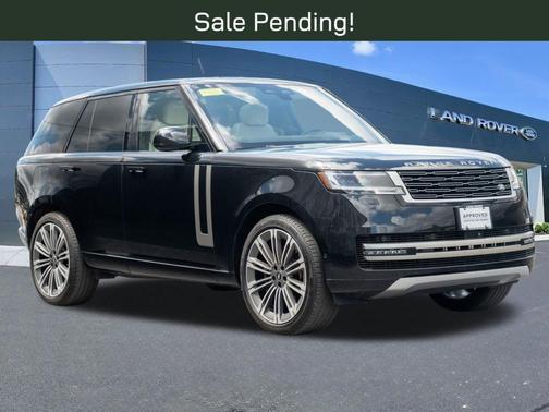 Santorini Black 2025 Land Rover Range Rover P530 SE