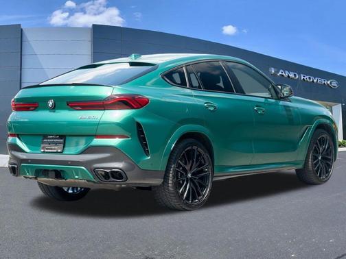 Isle of Man Green Metallic 2025 BMW X6 M60i
