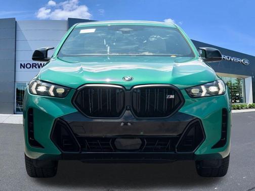 Isle of Man Green Metallic 2025 BMW X6 M60i