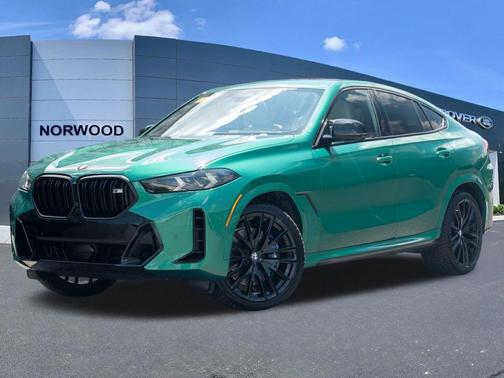 Isle of Man Green Metallic 2025 BMW X6 M60i