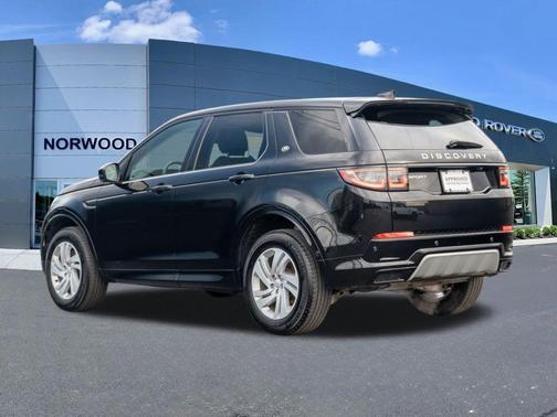 Santorini Black 2025 Land Rover Discovery Sport S