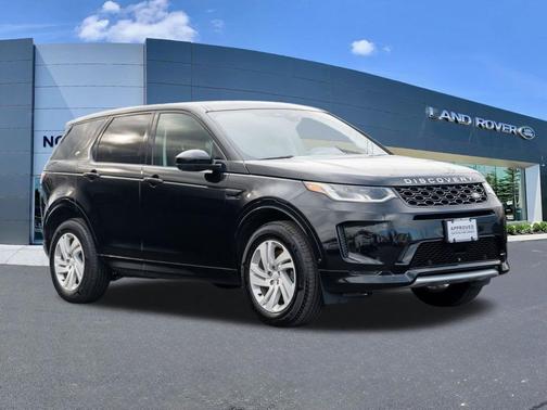 Santorini Black 2025 Land Rover Discovery Sport S