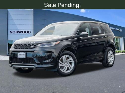 Santorini Black 2025 Land Rover Discovery Sport S