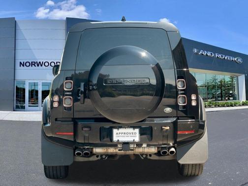 Santorini Black 2023 Land Rover Defender 110 V8
