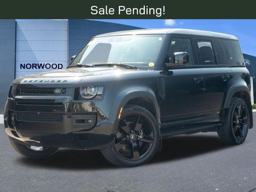 Santorini Black 2023 Land Rover Defender 110 V8