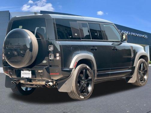Santorini Black 2023 Land Rover Defender 110 V8