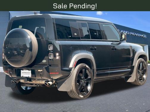 Santorini Black 2023 Land Rover Defender 110 V8