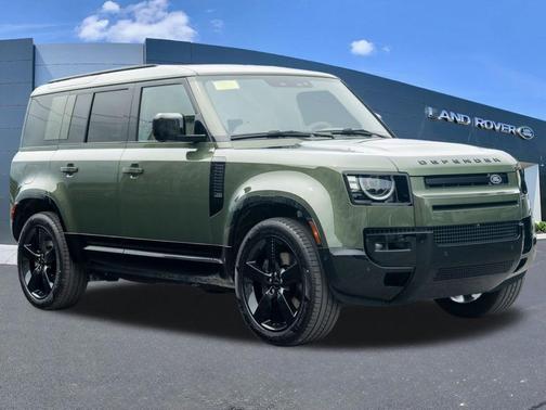 Woolstone Green 2026 Land Rover Defender P400 X-Dynamic SE
