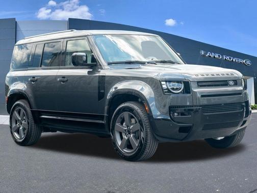 Carpathian Grey 2026 Land Rover Defender P400 X-Dynamic SE
