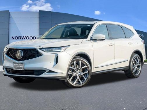 Platinum White Pearl 2024 Acura MDX Technology