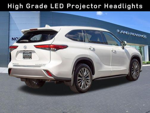 Wind Chill Pearl 2022 Toyota Highlander Platinum
