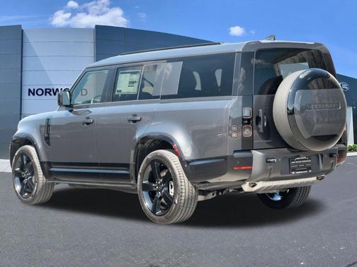 Gray 2026 Land Rover Defender P400 X-Dynamic SE