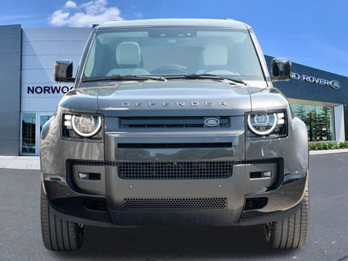 Gray 2026 Land Rover Defender P400 X-Dynamic SE