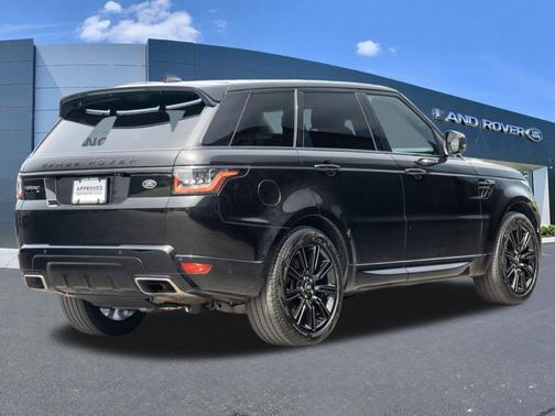 Santorini Black Metallic 2022 Land Rover Range Rover Sport HSE Silver Edition MHEV