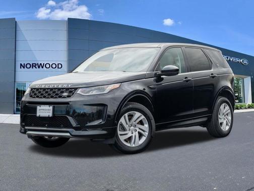 Santorini Black 2025 Land Rover Discovery Sport S