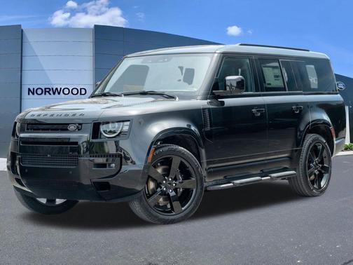 Santorini Black Metallic 2026 Land Rover Defender P500 V8