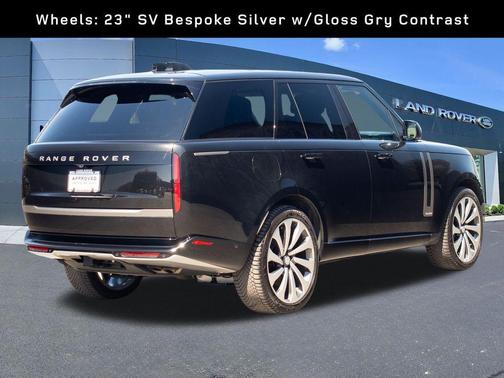 Santorini Black 2025 Land Rover Range Rover P530 Autobiography