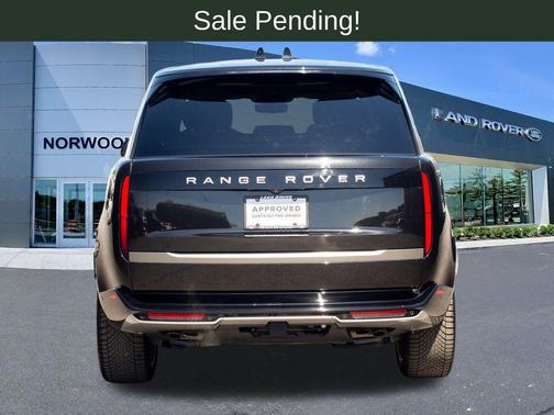 Santorini Black 2025 Land Rover Range Rover P530 Autobiography