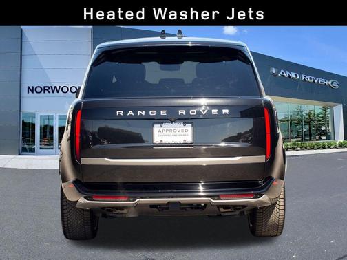 Santorini Black 2025 Land Rover Range Rover P530 Autobiography