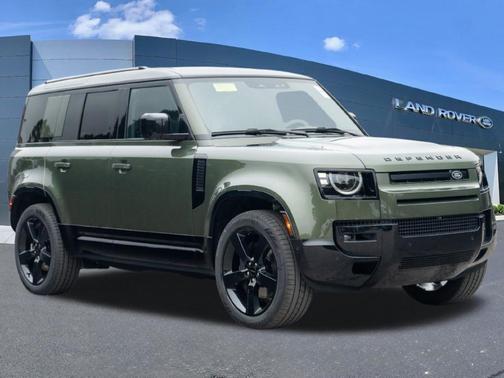 Woolstone Green 2026 Land Rover Defender P400 X-Dynamic SE