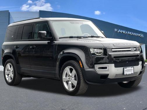 Santorini Black 2023 Land Rover Defender 110 SE