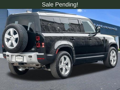 Santorini Black 2023 Land Rover Defender 110 SE