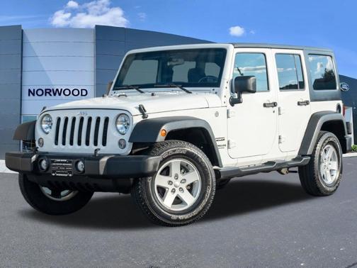 Bright White Clearcoat 2017 Jeep Wrangler Unlimited Sport