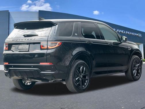 Santorini Black 2026 Land Rover Discovery Sport LANDMARK