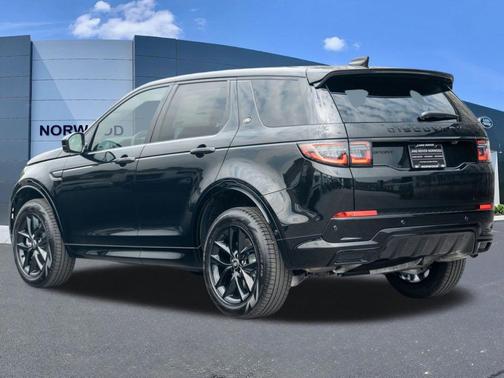 Santorini Black 2026 Land Rover Discovery Sport LANDMARK
