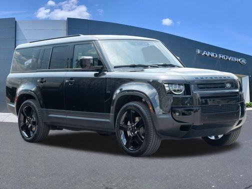 Santorini Black Metallic 2026 Land Rover Defender P300 S