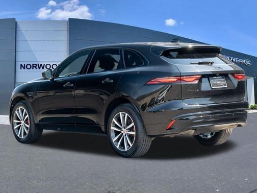 Santorini Black 2022 Jaguar F-PACE S
