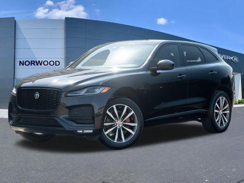 Santorini Black 2022 Jaguar F-PACE S