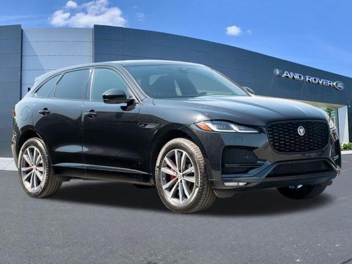 Santorini Black 2022 Jaguar F-PACE S