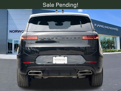 Santorini Black 2025 Land Rover Range Rover Sport P400 Dynamic SE