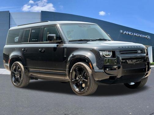 Santorini Black 2026 Land Rover Defender P400 X-Dynamic SE