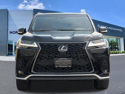 Black 2024 Lexus LX 600 F SPORT