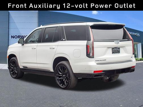 Crystal White Tri-Coat 2023 Cadillac Escalade Sport Platinum