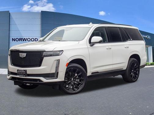 Crystal White Tri-Coat 2023 Cadillac Escalade Sport Platinum