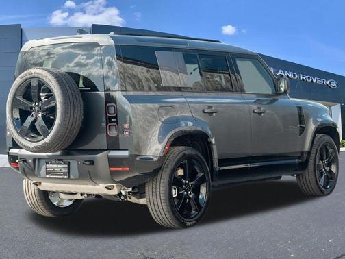 Carpathian Grey 2026 Land Rover Defender P400 X-Dynamic SE