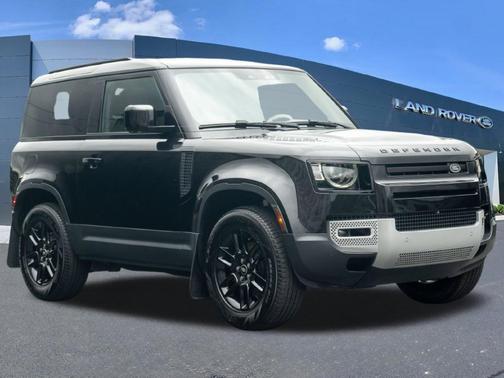 Santorini Black 2024 Land Rover Defender P300 S