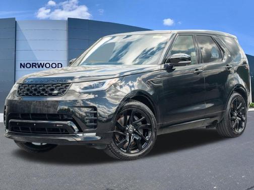 Santorini Black 2023 Land Rover Discovery P360 S R-Dynamic