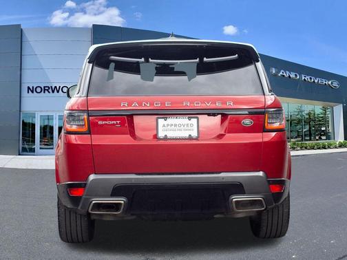 Firenze Red Metallic 2021 Land Rover Range Rover Sport HSE Silver Edition MHEV