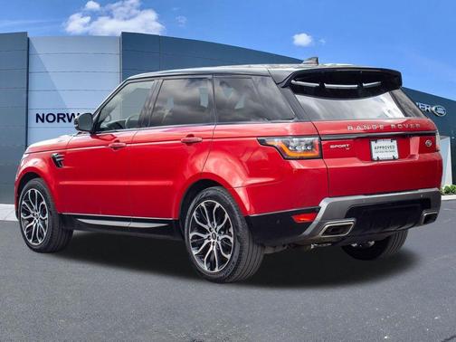 Firenze Red Metallic 2021 Land Rover Range Rover Sport HSE Silver Edition MHEV